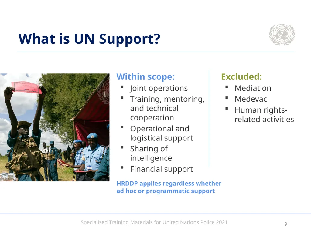 Human Rights Due Diligence Policy Aim To - slide 9 of 22