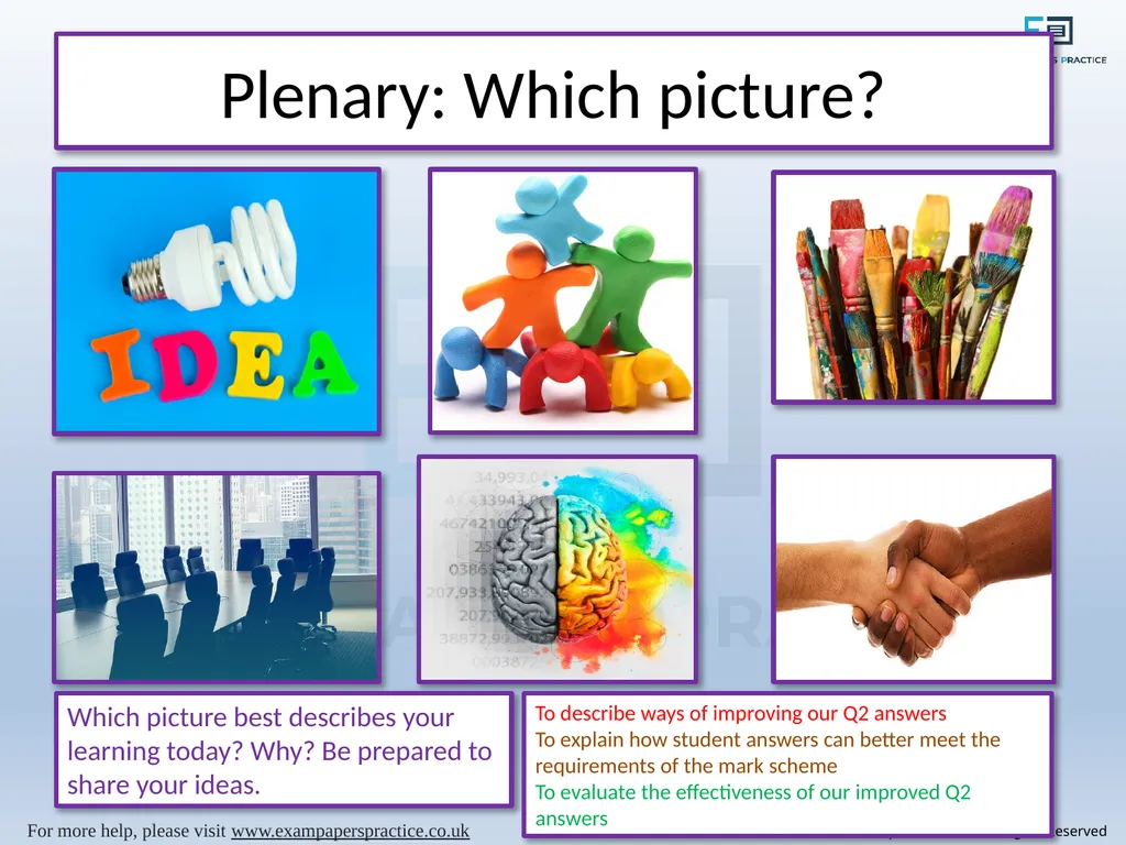 English Language Paper 1 – Q2: Improving Language - slide 17 of 17