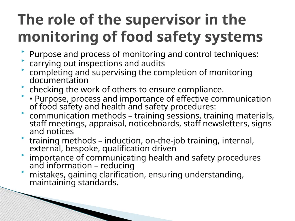 Unit 315 Unit 315 Supervisory skills for the - slide 49 of 51