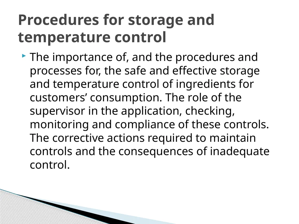 Unit 315 Unit 315 Supervisory skills for the - slide 23 of 51