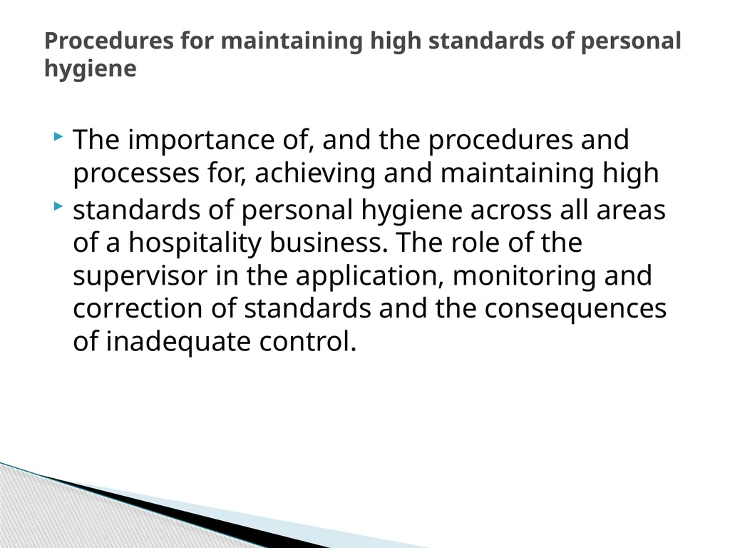 Unit 315 Unit 315 Supervisory skills for the - slide 33 of 51