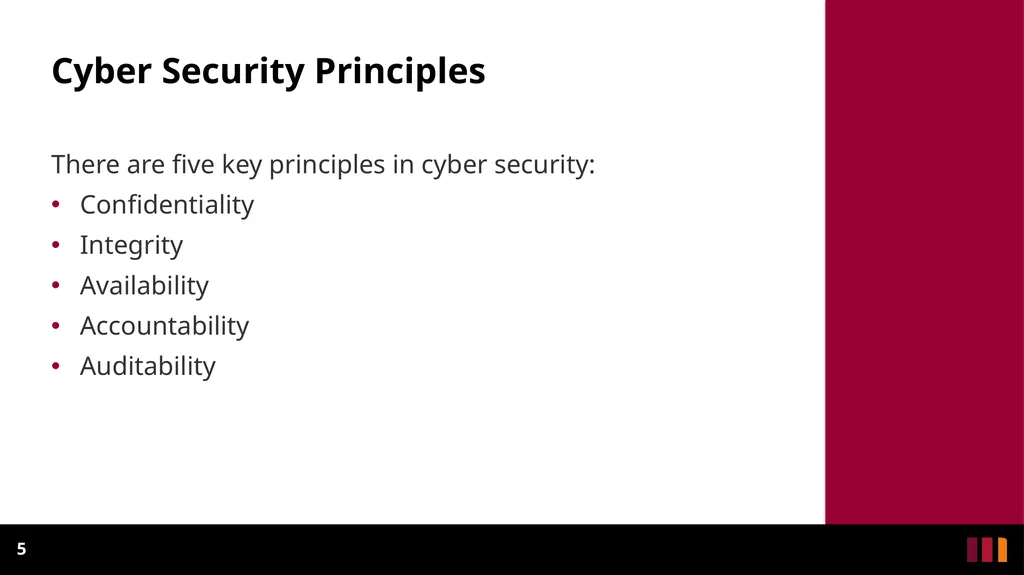Cyber Security Introduction Definitions and - slide 5 of 31