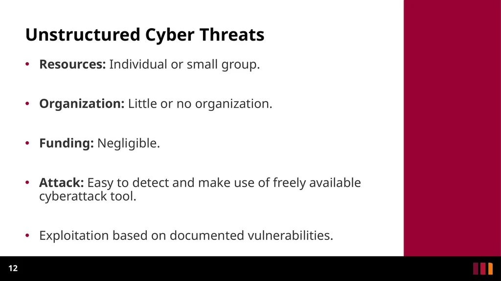 Cyber Security Introduction Definitions and - slide 12 of 31