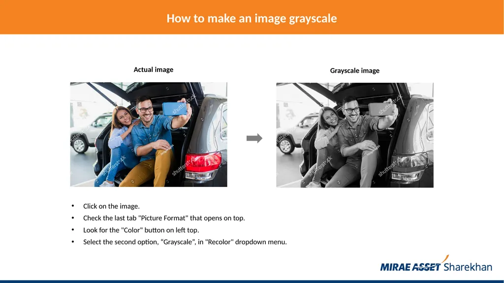 Mirae Asset Sharekhan rules for making PowerPoint - slide 21 of 38
