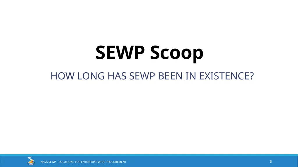 NASA SEWP Solutions for Enterprise-Wide - slide 6 of 18