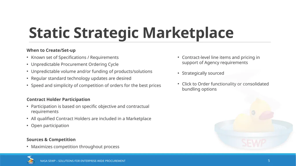 NASA SEWP Solutions for Enterprise-Wide - slide 5 of 18