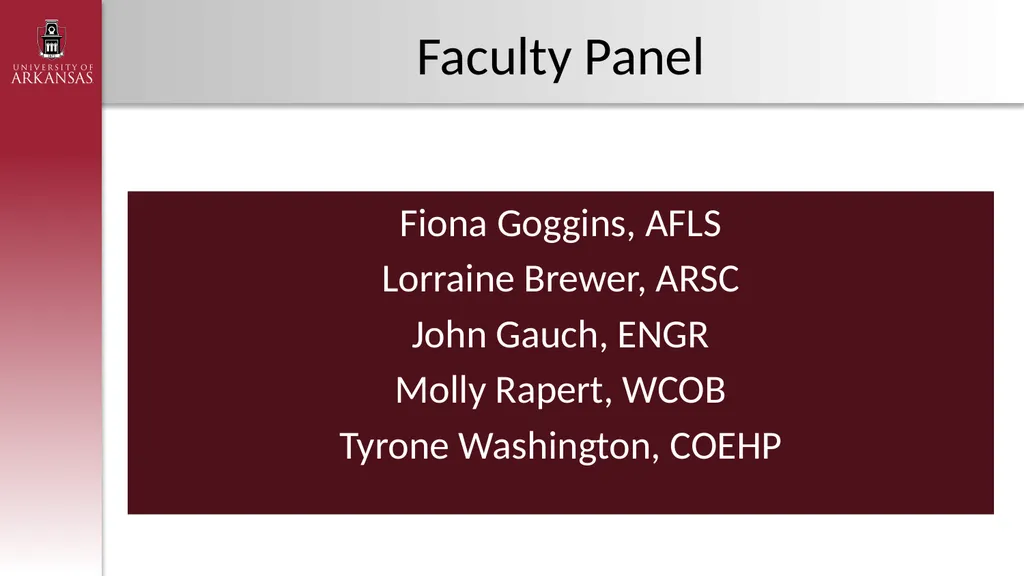 New Faculty Orientation Welcome You are Valuable! - slide 51 of 54