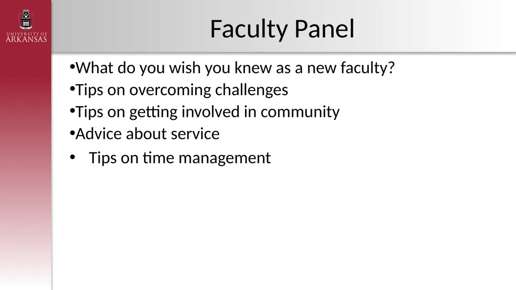 New Faculty Orientation Welcome You are Valuable! - slide 52 of 54