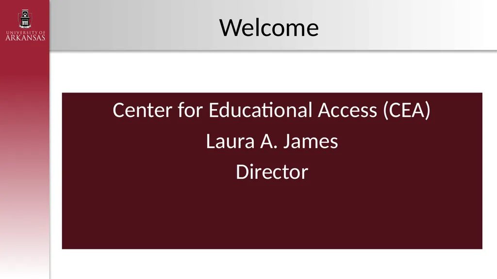 New Faculty Orientation Welcome You are Valuable! - slide 21 of 54