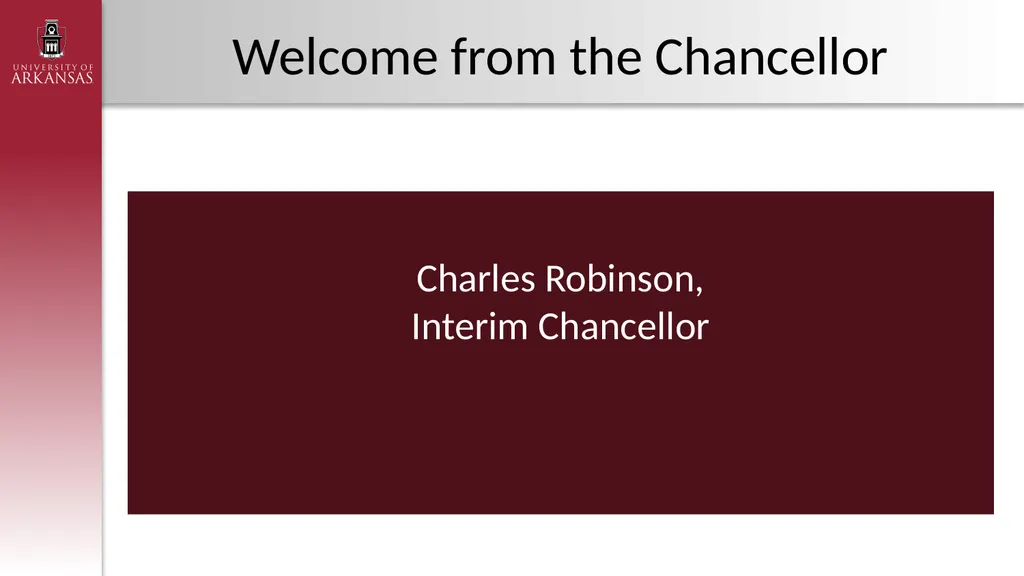 New Faculty Orientation Welcome You are Valuable! - slide 53 of 54
