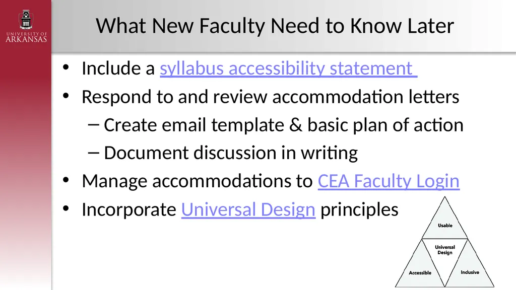 New Faculty Orientation Welcome You are Valuable! - slide 23 of 54