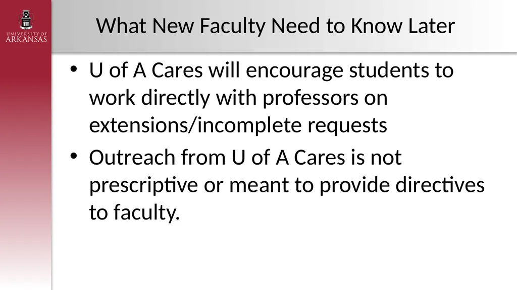New Faculty Orientation Welcome You are Valuable! - slide 28 of 54