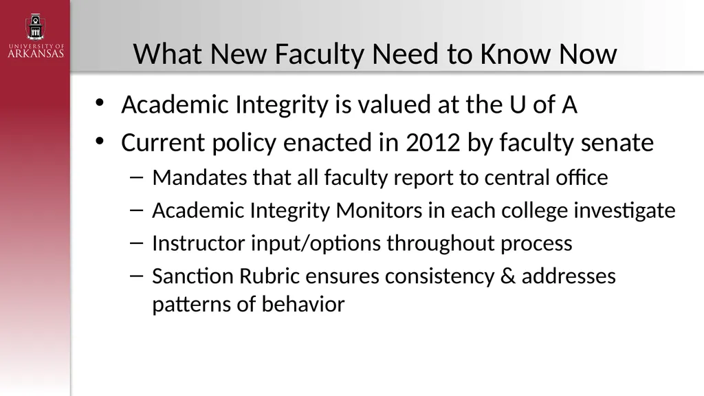 New Faculty Orientation Welcome You are Valuable! - slide 31 of 54