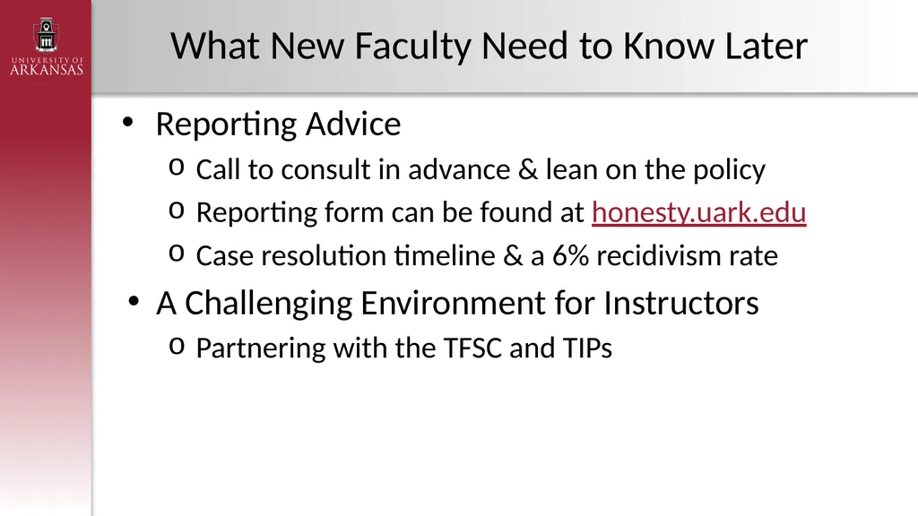 New Faculty Orientation Welcome You are Valuable! - slide 32 of 54