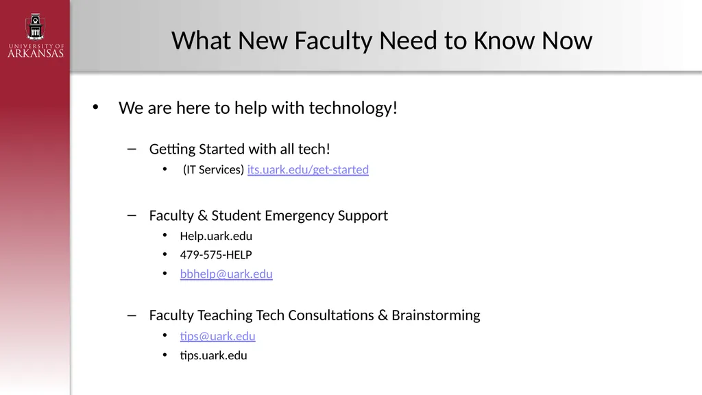 New Faculty Orientation Welcome You are Valuable! - slide 39 of 54