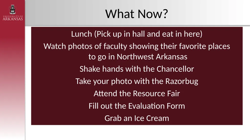 New Faculty Orientation Welcome You are Valuable! - slide 54 of 54