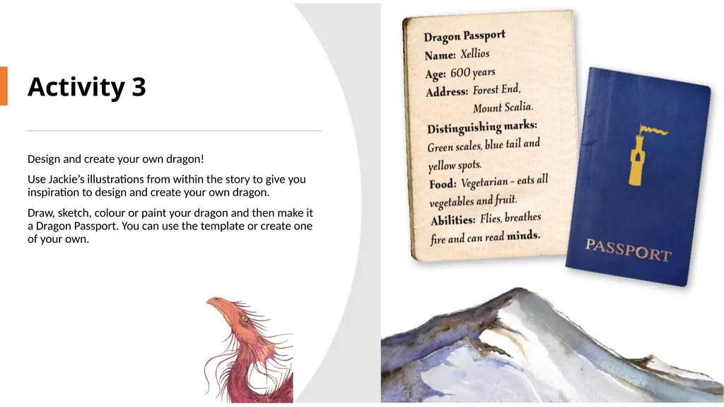 Tell Me A Dragon Topic Activities Activity 1 Watch - slide 4 of 9