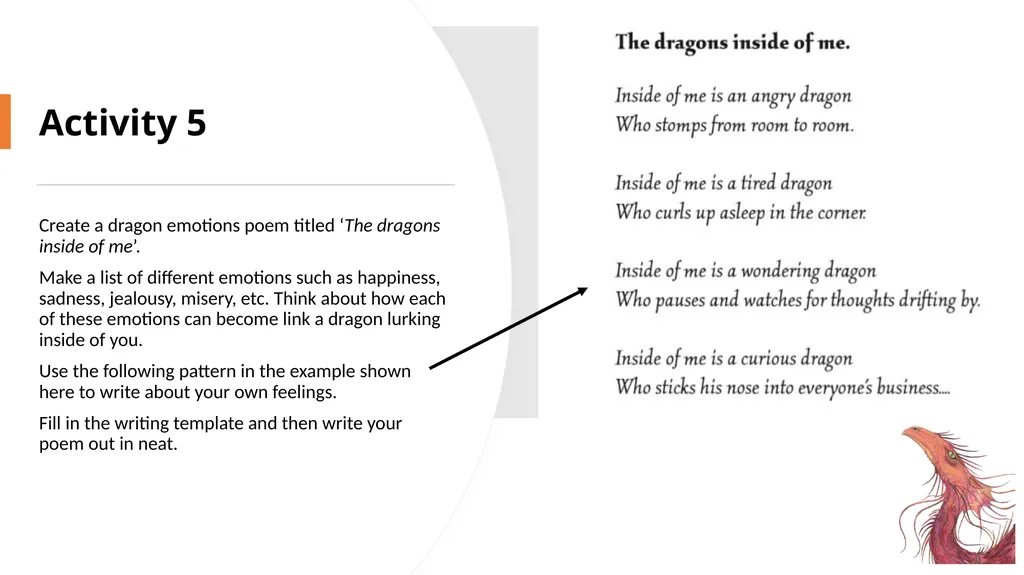 Tell Me A Dragon Topic Activities Activity 1 Watch - slide 8 of 9