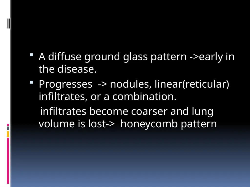 APPROCH TO THE PT WITH INTERSTITIAL LUNG DISEASE - slide 21 of 80
