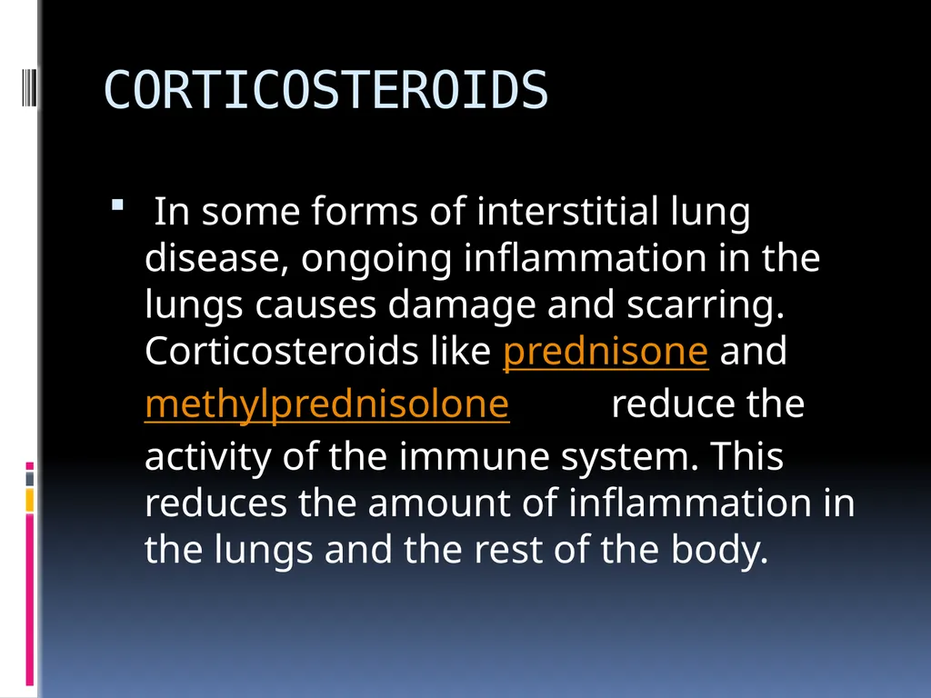 APPROCH TO THE PT WITH INTERSTITIAL LUNG DISEASE - slide 64 of 80