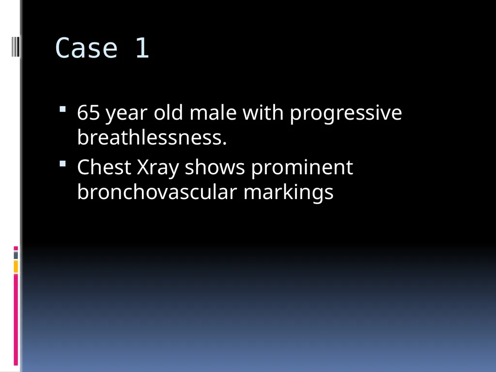 APPROCH TO THE PT WITH INTERSTITIAL LUNG DISEASE - slide 71 of 80
