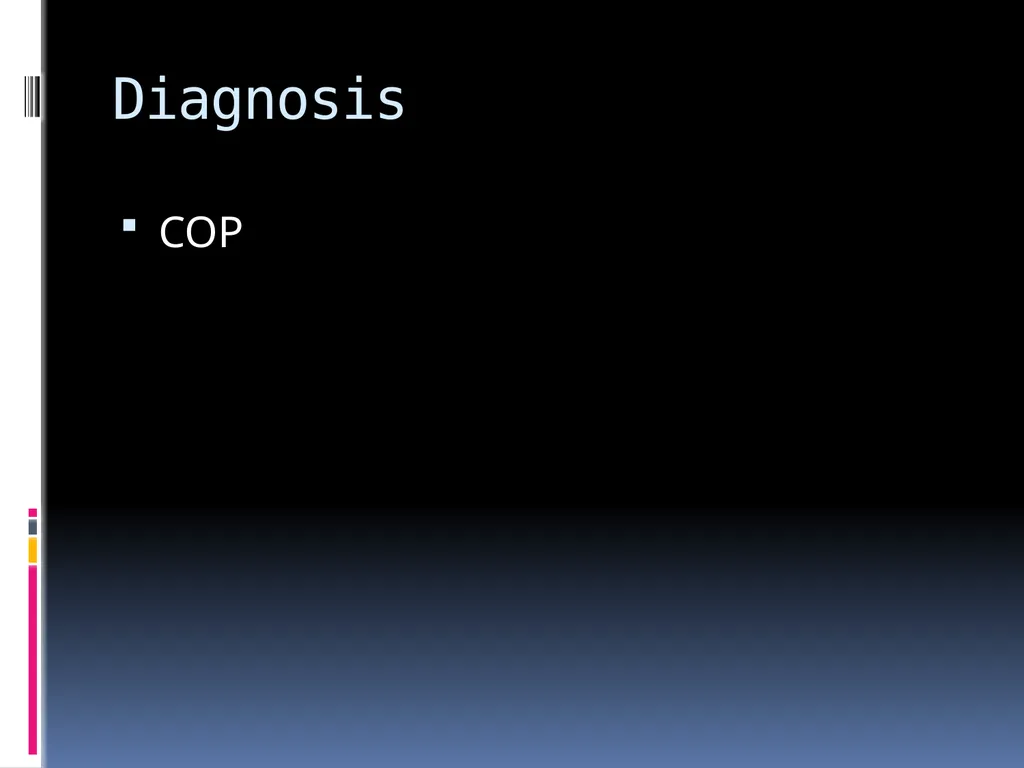 APPROCH TO THE PT WITH INTERSTITIAL LUNG DISEASE - slide 76 of 80