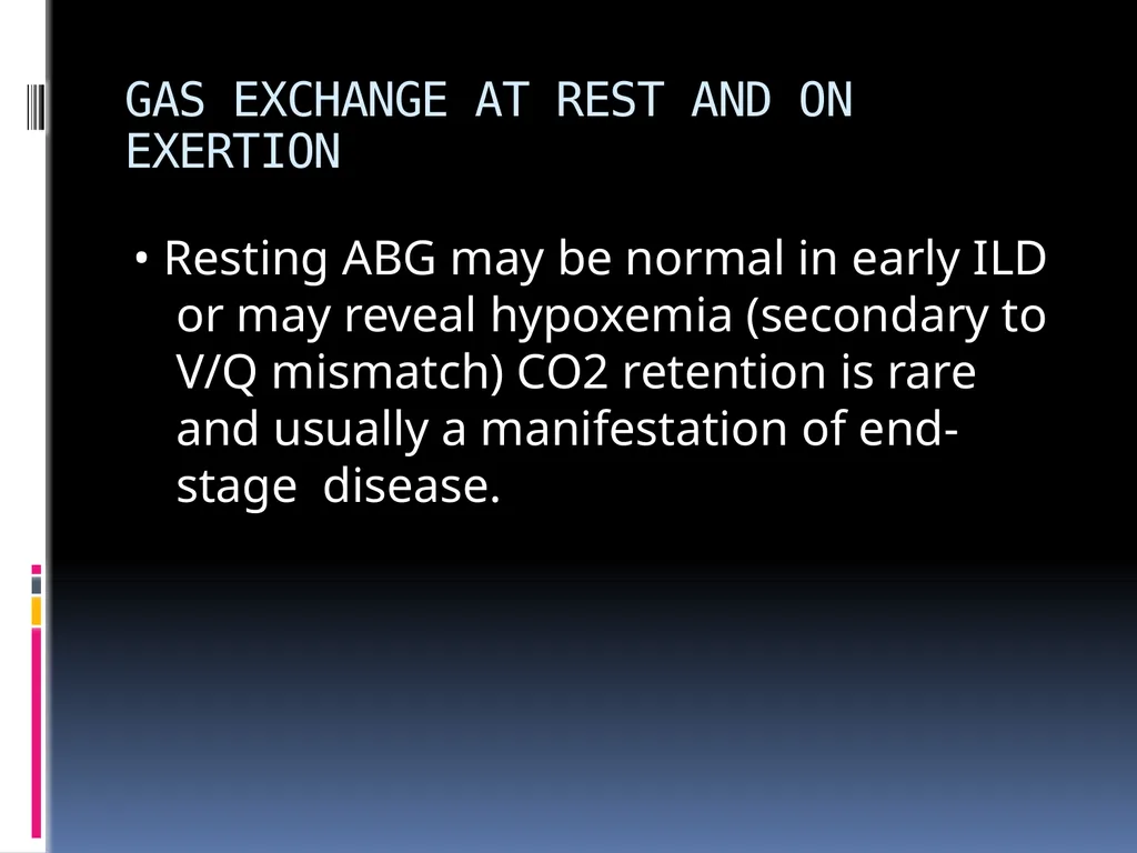 APPROCH TO THE PT WITH INTERSTITIAL LUNG DISEASE - slide 53 of 80