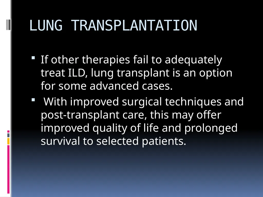 APPROCH TO THE PT WITH INTERSTITIAL LUNG DISEASE - slide 68 of 80