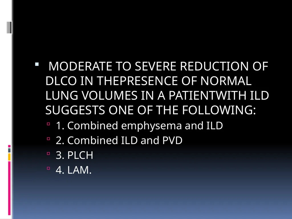 APPROCH TO THE PT WITH INTERSTITIAL LUNG DISEASE - slide 52 of 80
