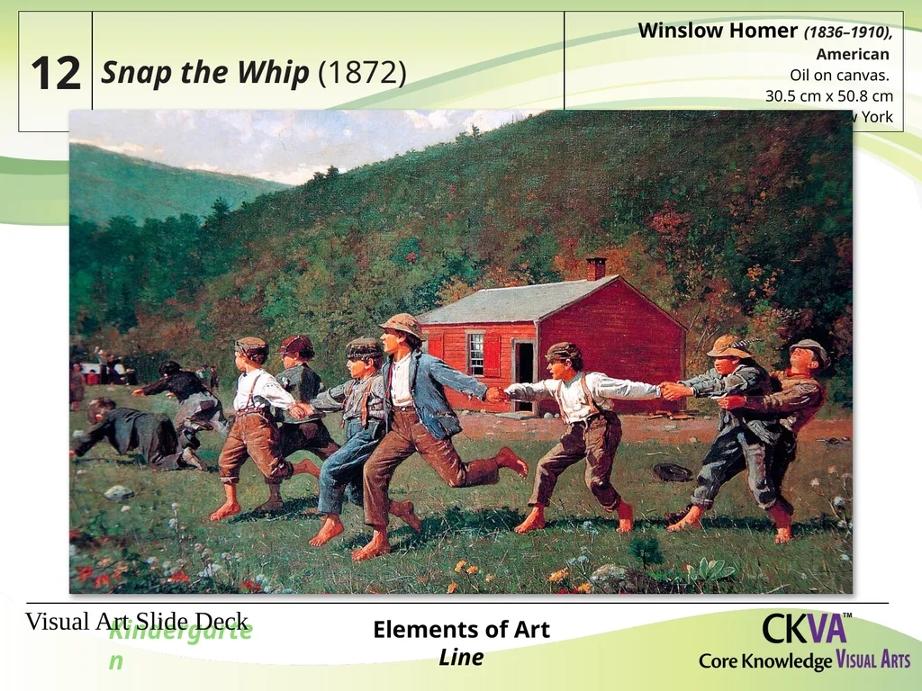 Visual Art Slide Deck Kindergarten Kindergarten - slide 15 of 20