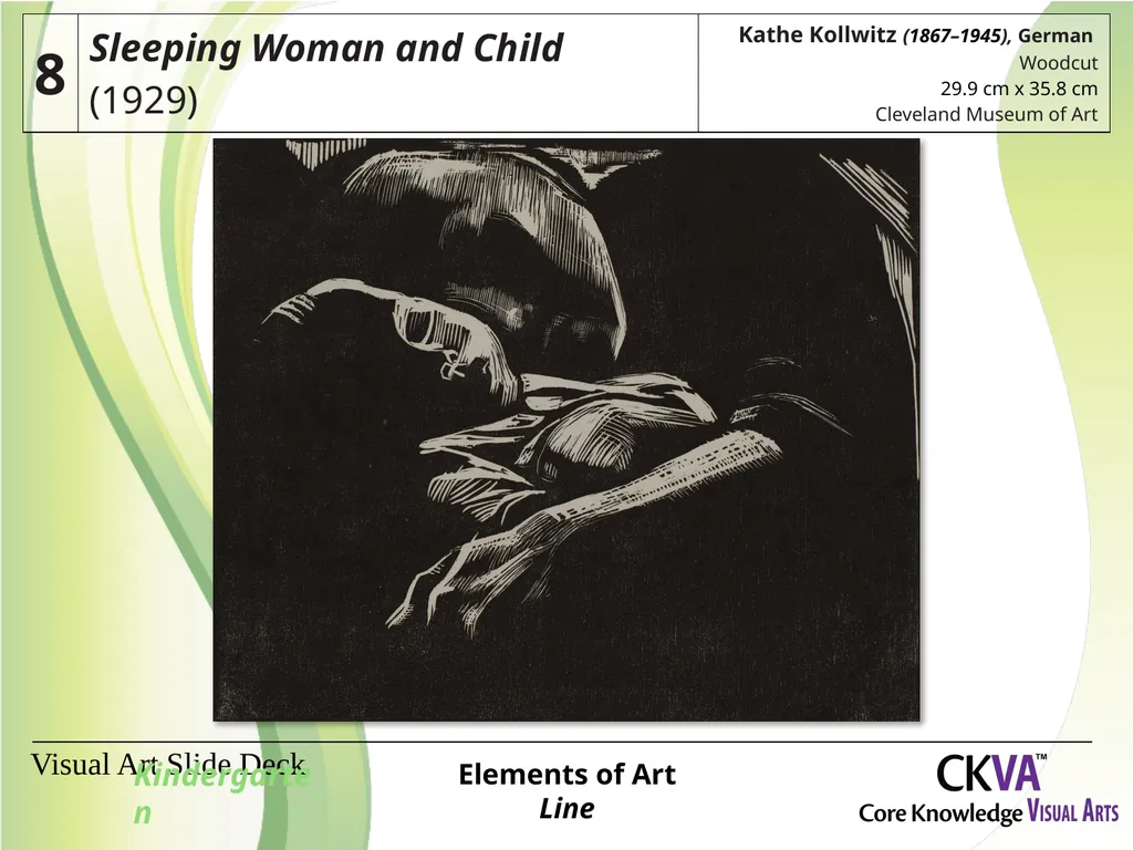 Visual Art Slide Deck Kindergarten Kindergarten - slide 11 of 20