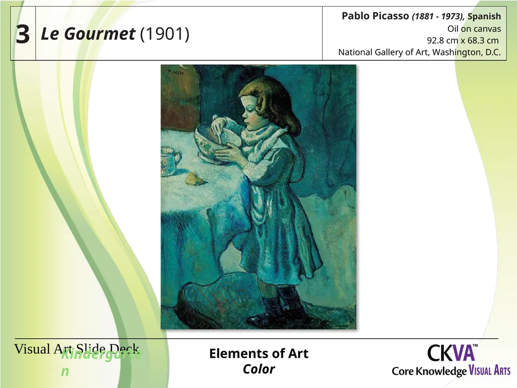 Visual Art Slide Deck Kindergarten Kindergarten - slide 6 of 20