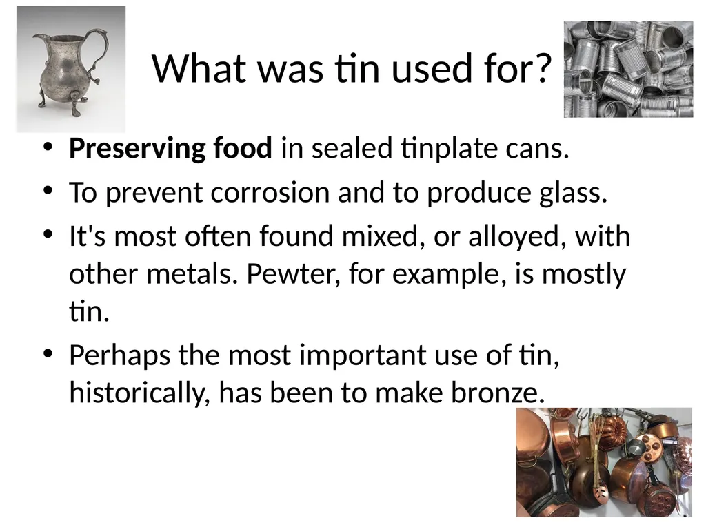 Cornish Tin Mining Tin mines were once the most - slide 2 of 12