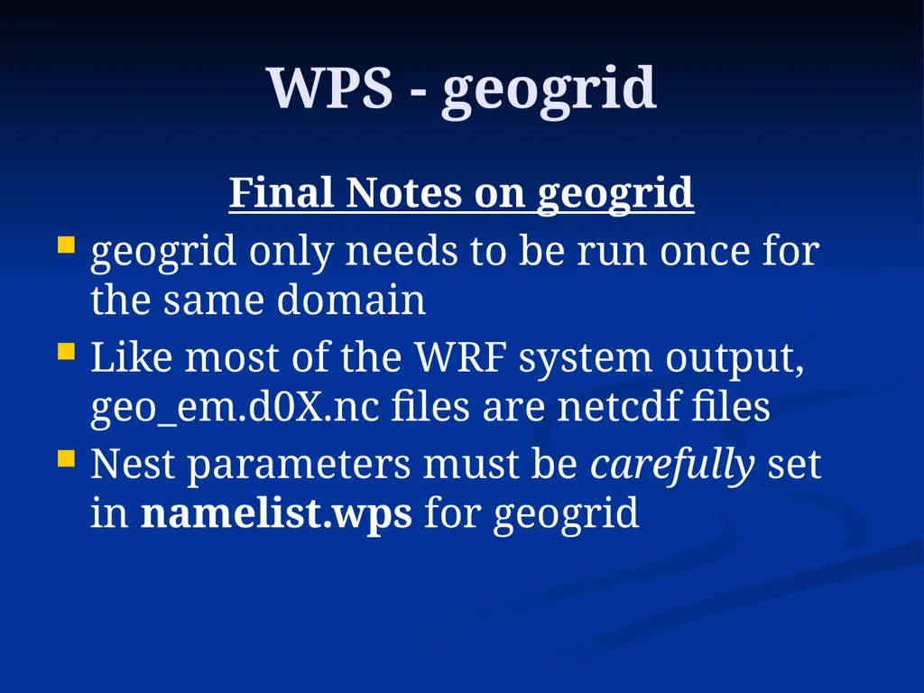 ATMO5332 WRF-ARW Tutorial 0.01” Overview of WRF - slide 17 of 83