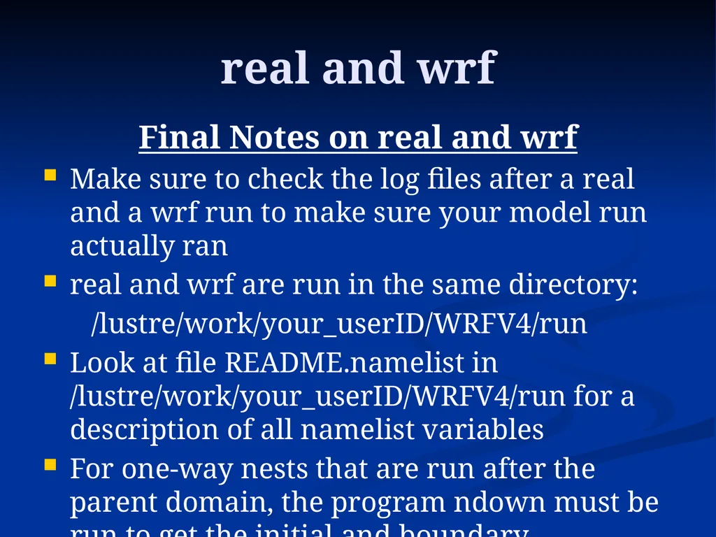 ATMO5332 WRF-ARW Tutorial 0.01” Overview of WRF - slide 50 of 83