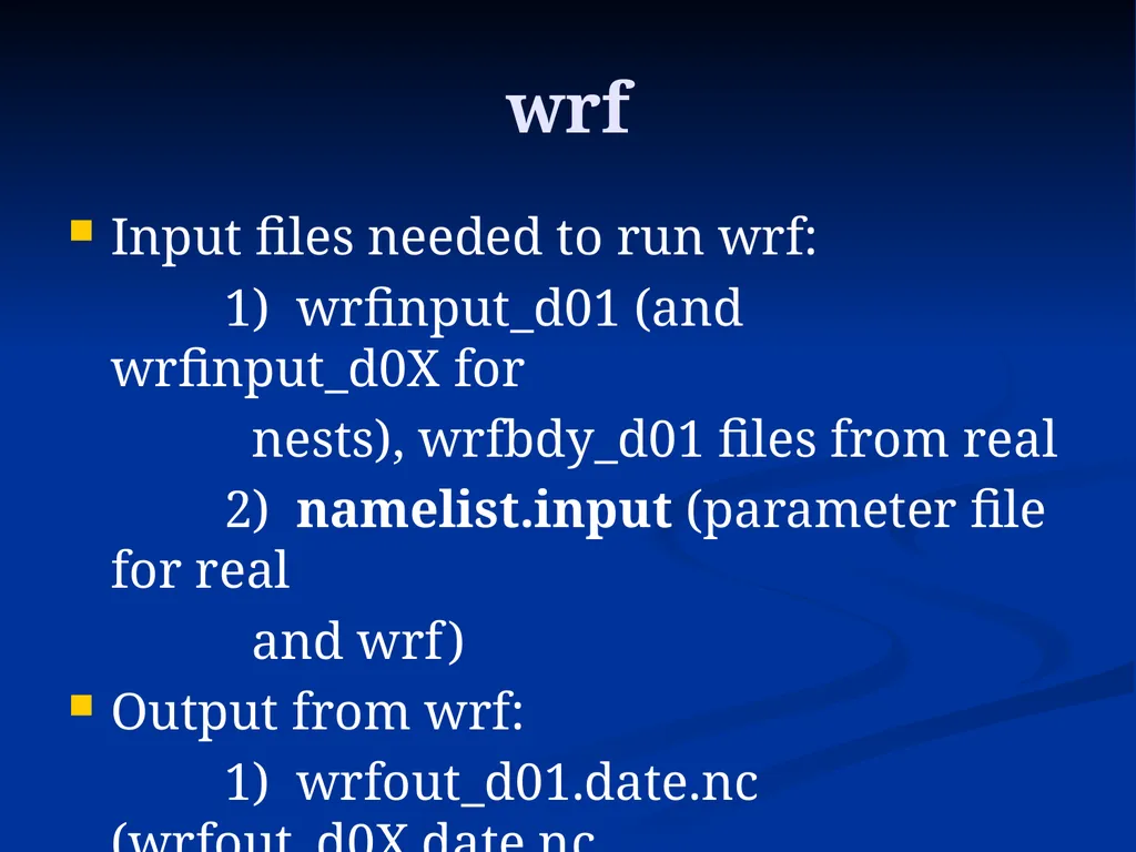 ATMO5332 WRF-ARW Tutorial 0.01” Overview of WRF - slide 45 of 83