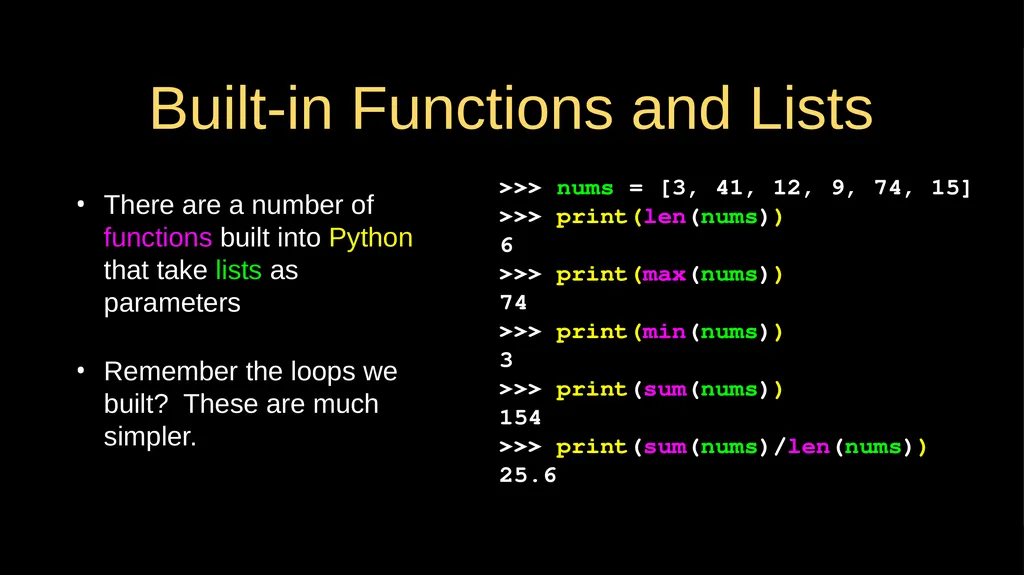 Python Lists Chapter 8 Python for Everybody - slide 19 of 29