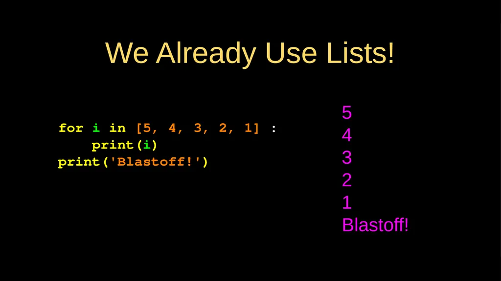 Python Lists Chapter 8 Python for Everybody - slide 6 of 29
