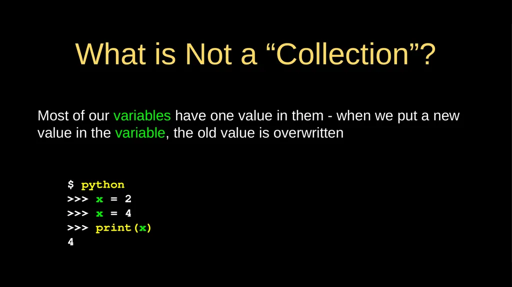 Python Lists Chapter 8 Python for Everybody - slide 3 of 29