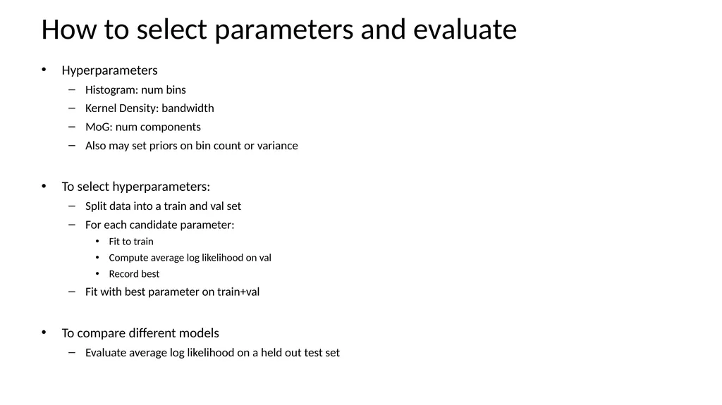 PDF Estimation Applied Machine Learning Derek - slide 20 of 23