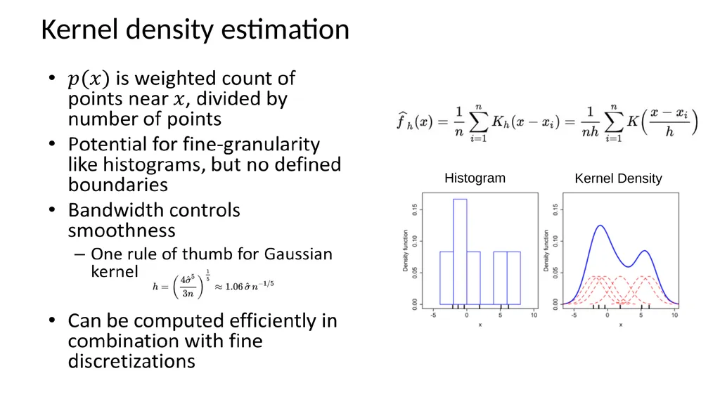 PDF Estimation Applied Machine Learning Derek - slide 18 of 23