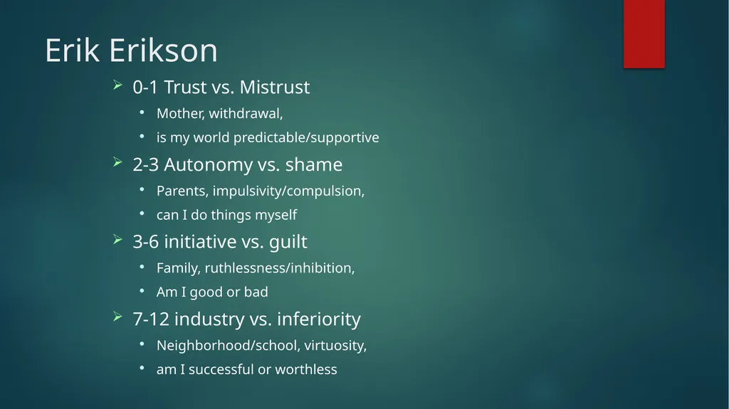 Psychology Chapter 3 Childhood Developmental - slide 19 of 20