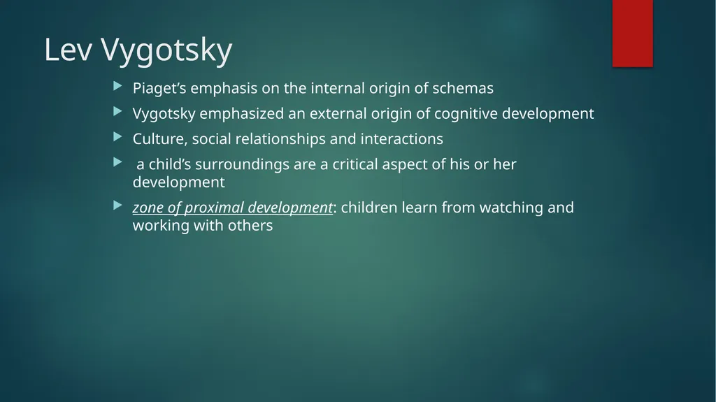 Psychology Chapter 3 Childhood Developmental - slide 11 of 20