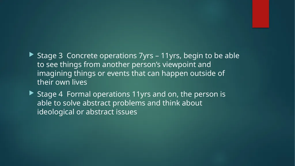 Psychology Chapter 3 Childhood Developmental - slide 10 of 20