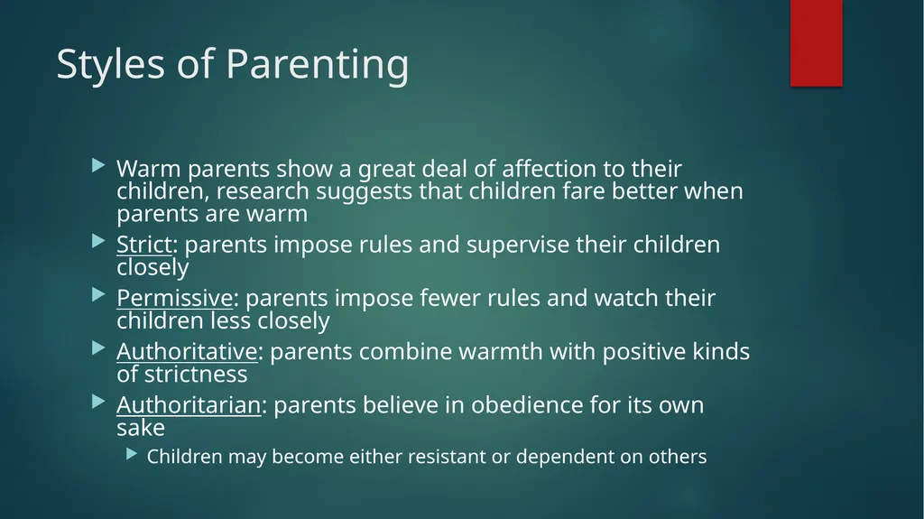 Psychology Chapter 3 Childhood Developmental - slide 15 of 20