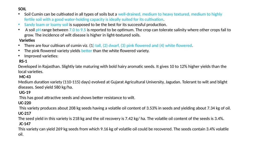 CUMIN GODI SUSMITHA CUMIN Scientific Name : - slide 6 of 11