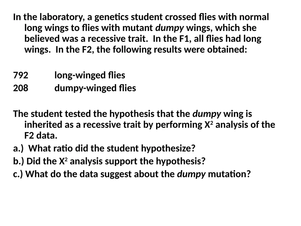 Why do non-Mendelian patterns occur? (When to - slide 6 of 13