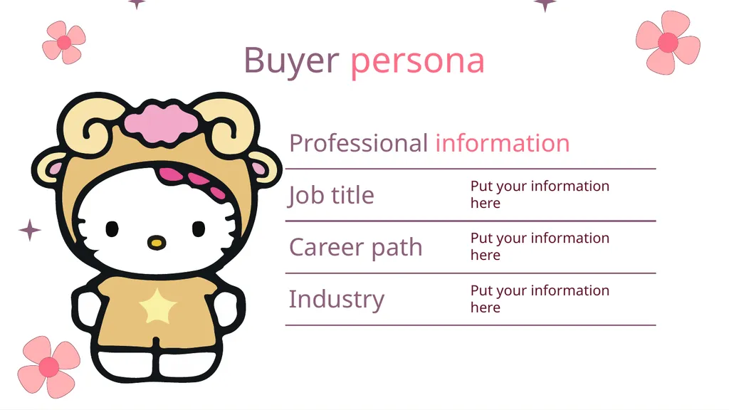 Hello Kitty Here is where your presentation begins - slide 14 of 52
