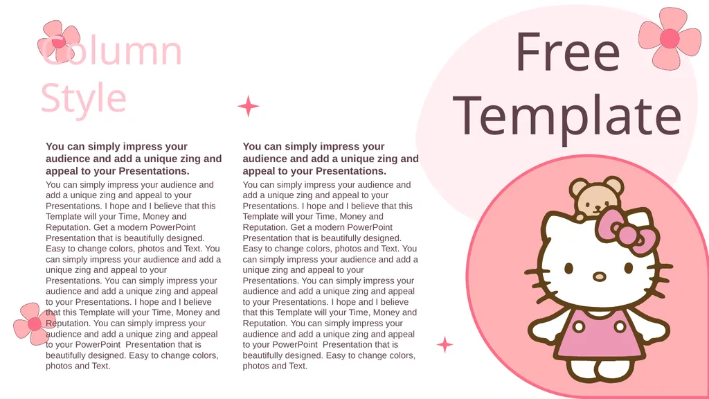 Hello Kitty Here is where your presentation begins - slide 42 of 52
