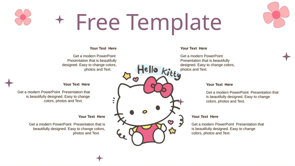 Hello Kitty Here is where your presentation begins - slide 23 of 52